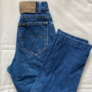 High Rise Vintage Lee Denim